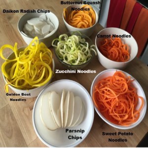 Müeller Spiral-Ultra 4-Blade Spiralizer, 8 in 1 Spiral Slicer, Heavy Duty Vegetable Pasta Maker and Mandoline Slicer for Low Carb/Paleo/Gluten-Free Meals