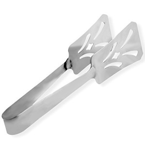 Stainless Steel Tongs for Barbecue(BBQ) and Baking, Kitchen Hand Tool, Easy Wash, for chicken wings,legs,beef,Bread，etc