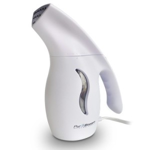 PurSteam 850 Watt Fabric Steamer, Commercial Grade, Fast-Heat Aluminum Heating Element With Travel Pouch, For Home & Travel